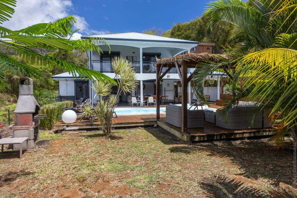 Location 5 chambres Martinique Anse d'Arlet - vue jardin